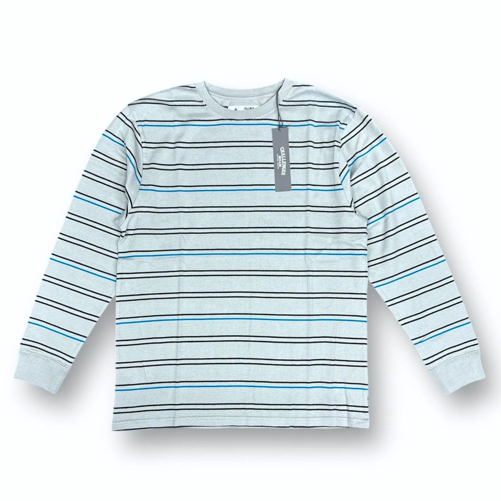 未使用 CHALLENGER 24SS L/S STRIPE BORDER TEE ボーダー長袖Tシャツ 