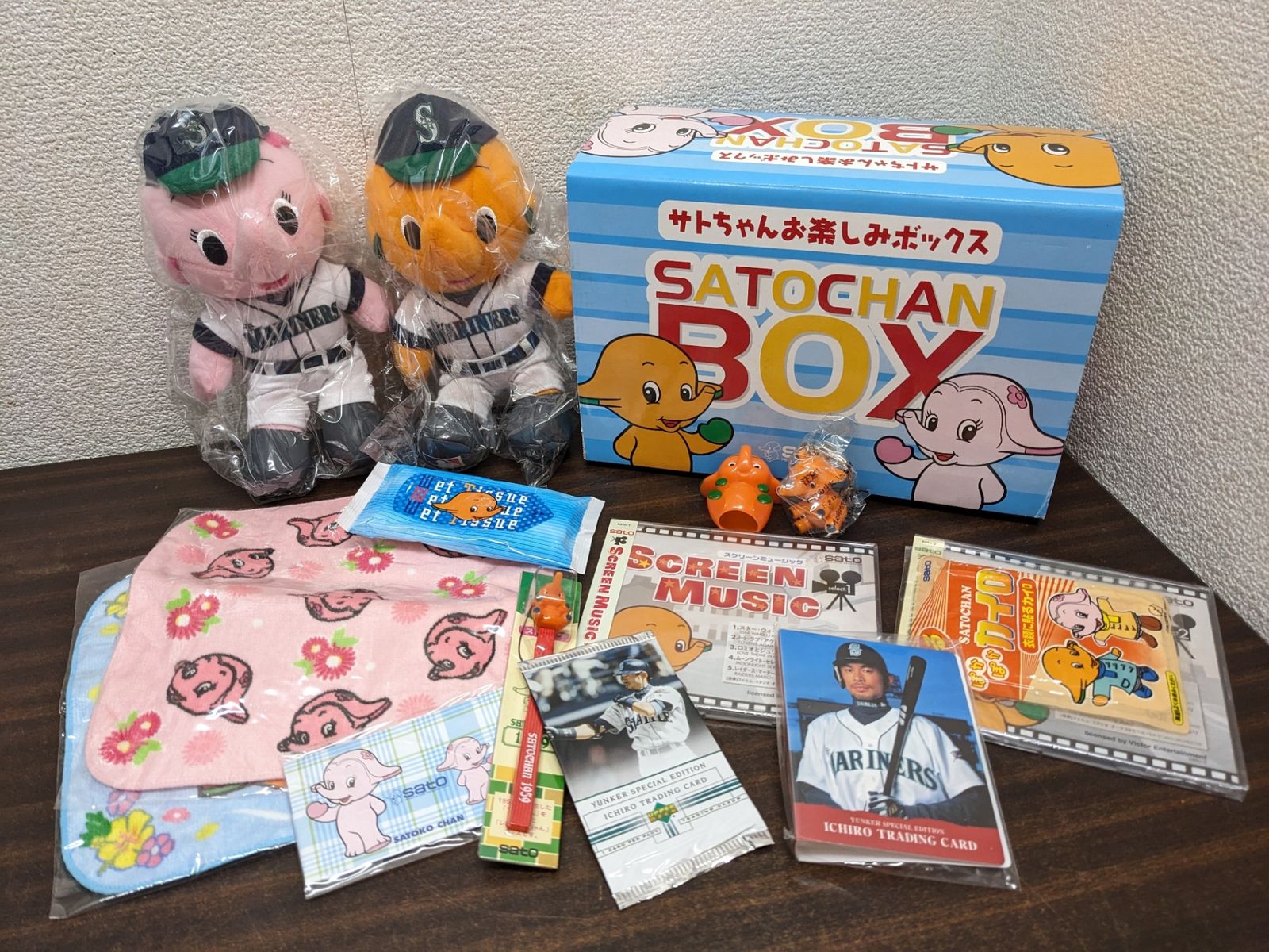 未使用◎サトちゃんお楽しみボックス マリナーズグッズ イチロー