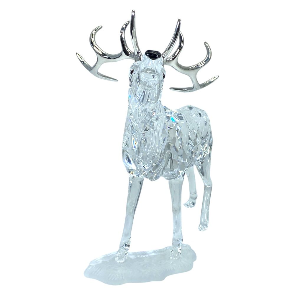スワロフスキー Rare Encounters 雄ジカ Stag オブジェ フィギュリン
