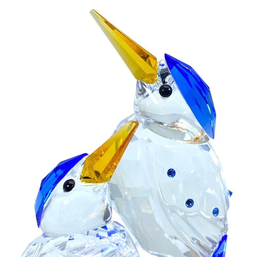 スワロフスキー カワセミ 鳥 オブジェ フィギュリン インテリア 置物