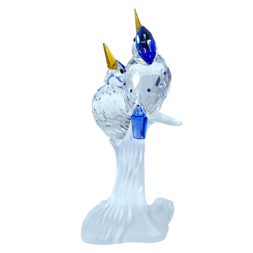 スワロフスキー カワセミ 鳥 オブジェ フィギュリン インテリア 置物
