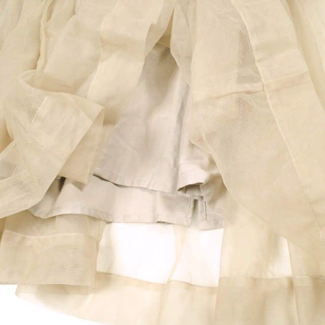 Chika Kisada チカキサダ 21SS チュールスカート CS-21049 1 Beige Chika Kisada チカキサダ 21SS チュールスカート CS-21049 1 Beige