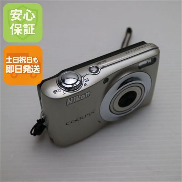 美品 COOLPIX L22 シルバー 即日発送 Nikon デジカメ デジタルカメラ 