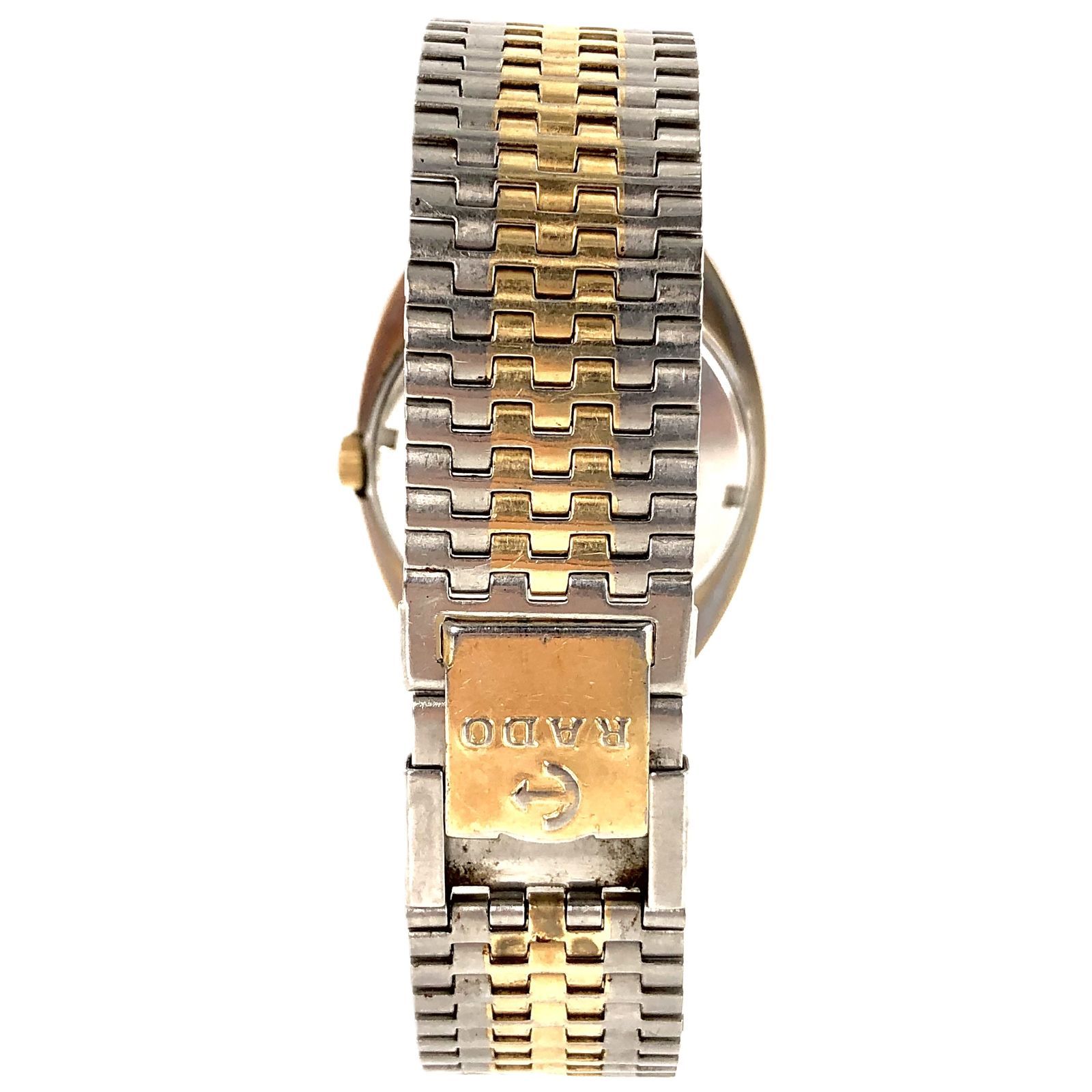 RADO ラドー BALBOA バルボア デイト SS/QZ ゴールド文字盤 メンズ 