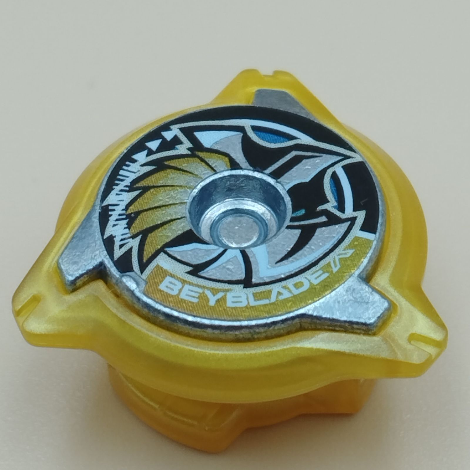 D31923】（現状品）ベイブレードX ワルキューレ ロックチップ ゴールド