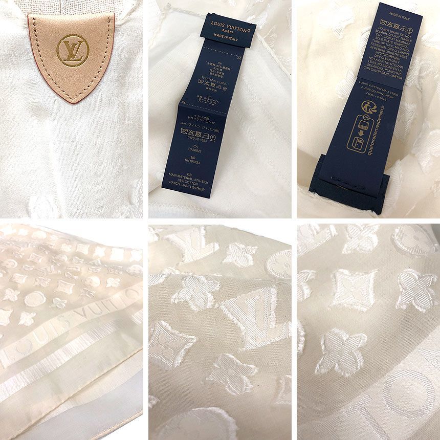 希少 LOUIS VUITTON ルイヴィトン モノグラム ポンチョ ストール 