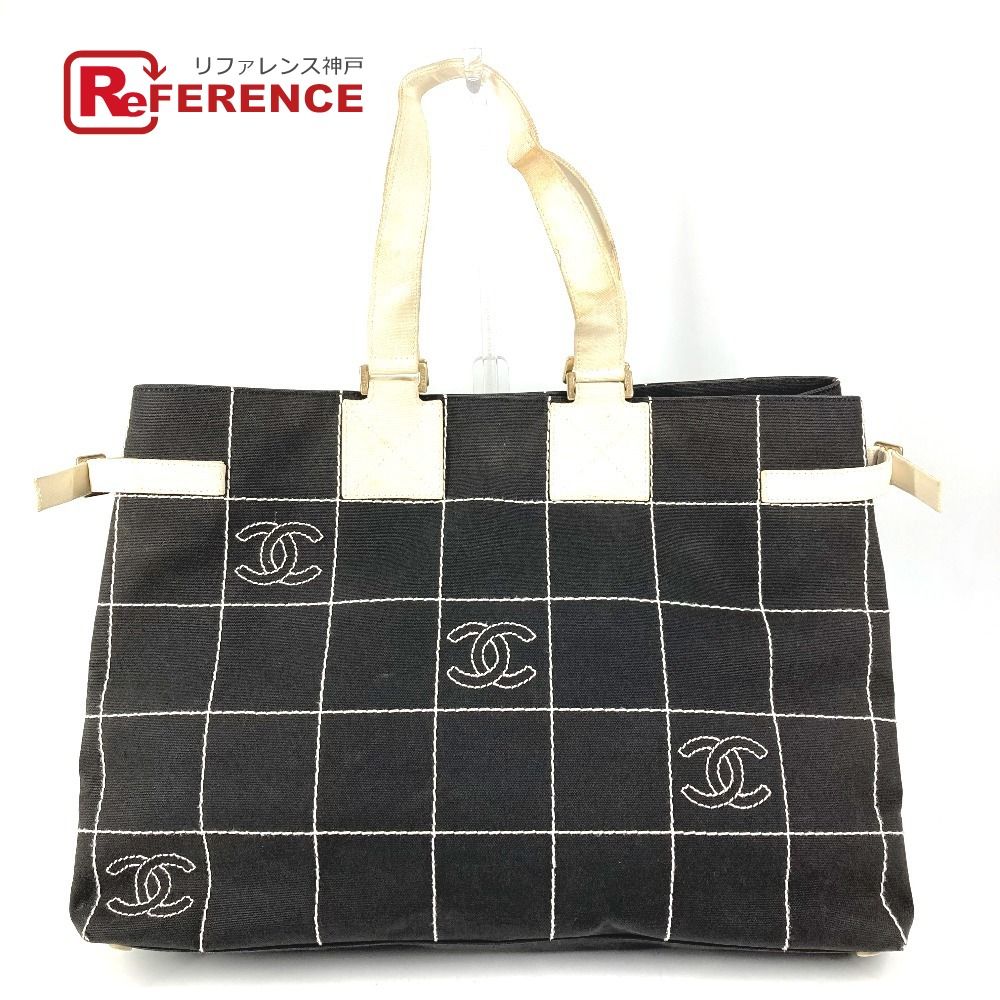 CHANEL シャネル ショルダーバッグ CC ココマーク ロゴ キャンバス 