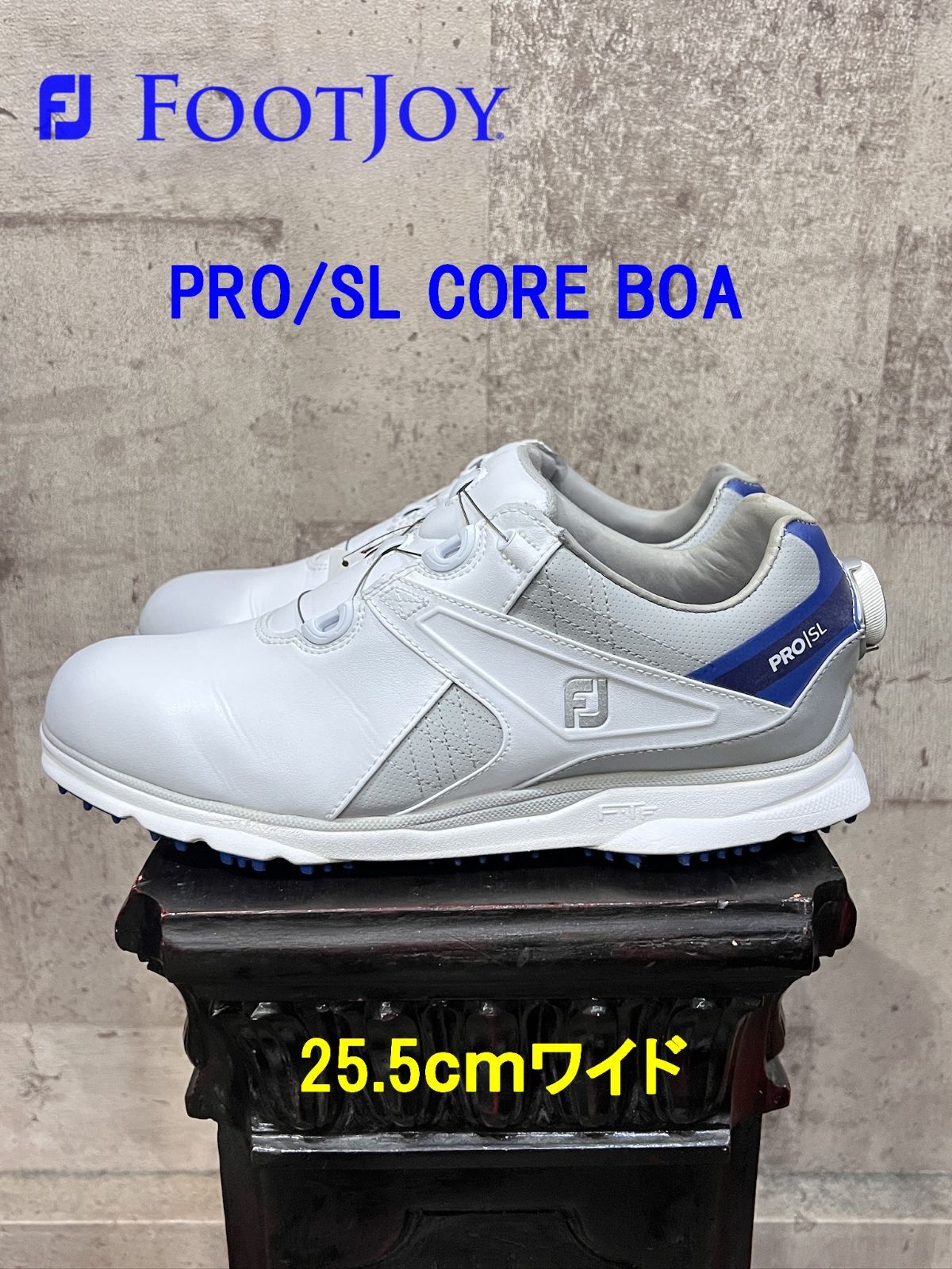 フットジョイ ゴルフシューズ 53830J PRO SL 25.5 W 【公式通販】