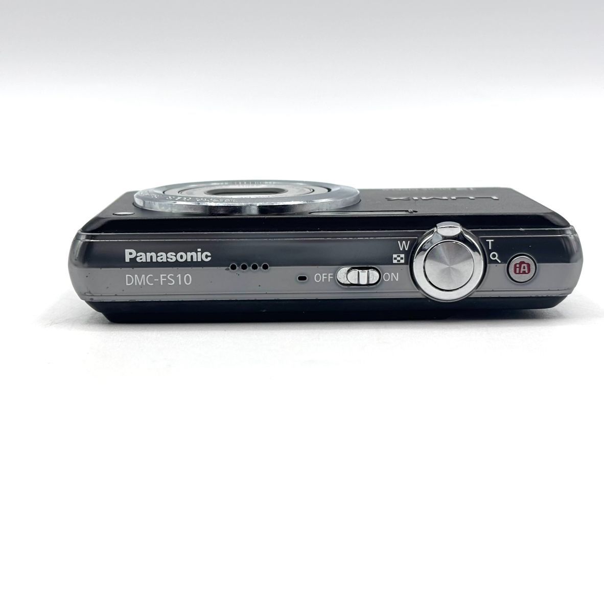 え沖】Panasonic LUMIX DMC-FS10 ブラック 1210万画素 光学5倍ズーム