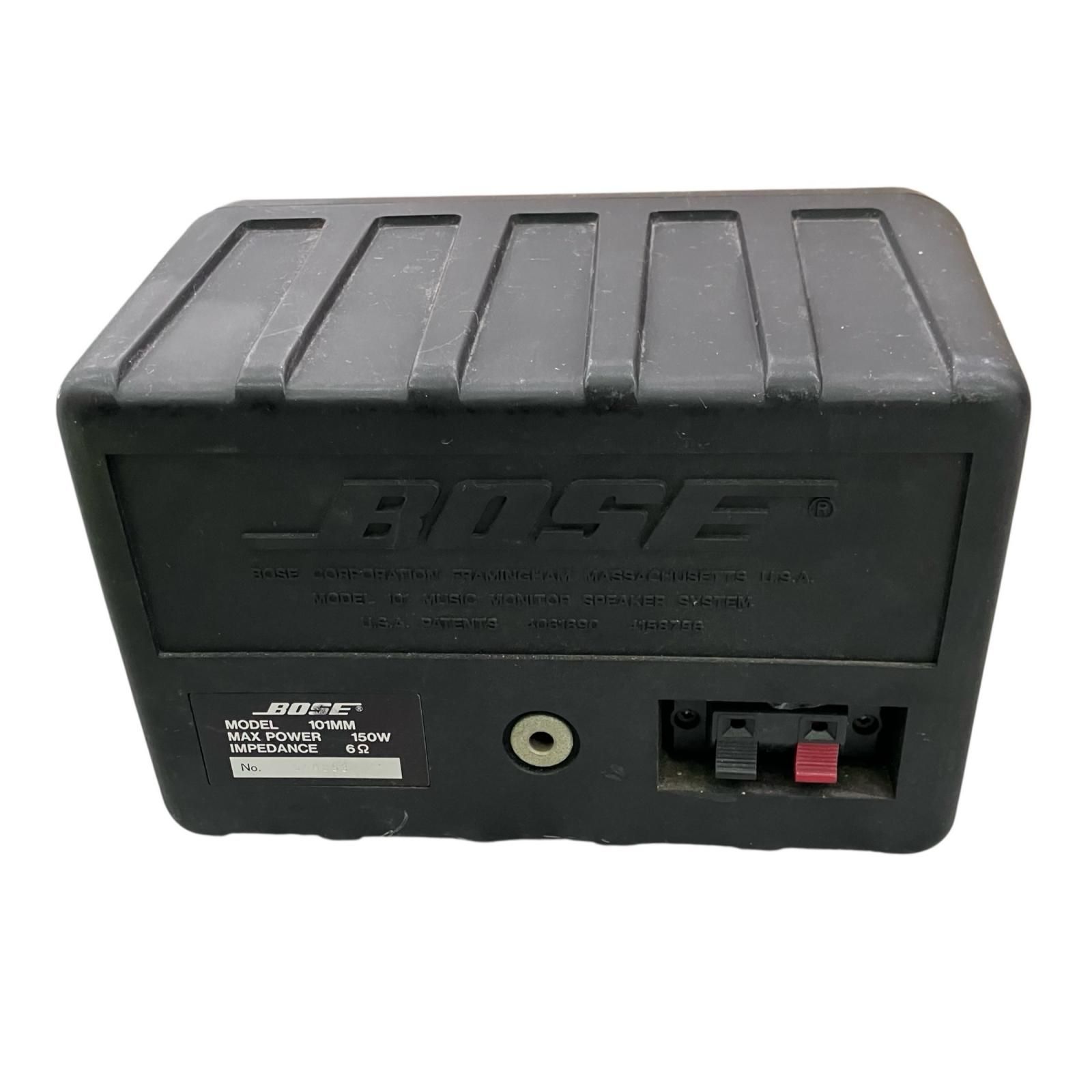 動作未確認】スピーカー BOSE 101MM オーディオ機器 199990 動作未確認