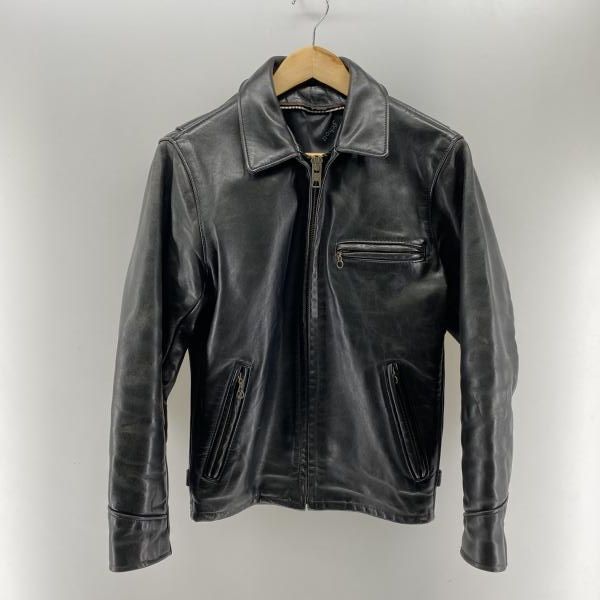 中古】SCHOTT AT101 シングルライダース サイズ34 ※ライナー欠品