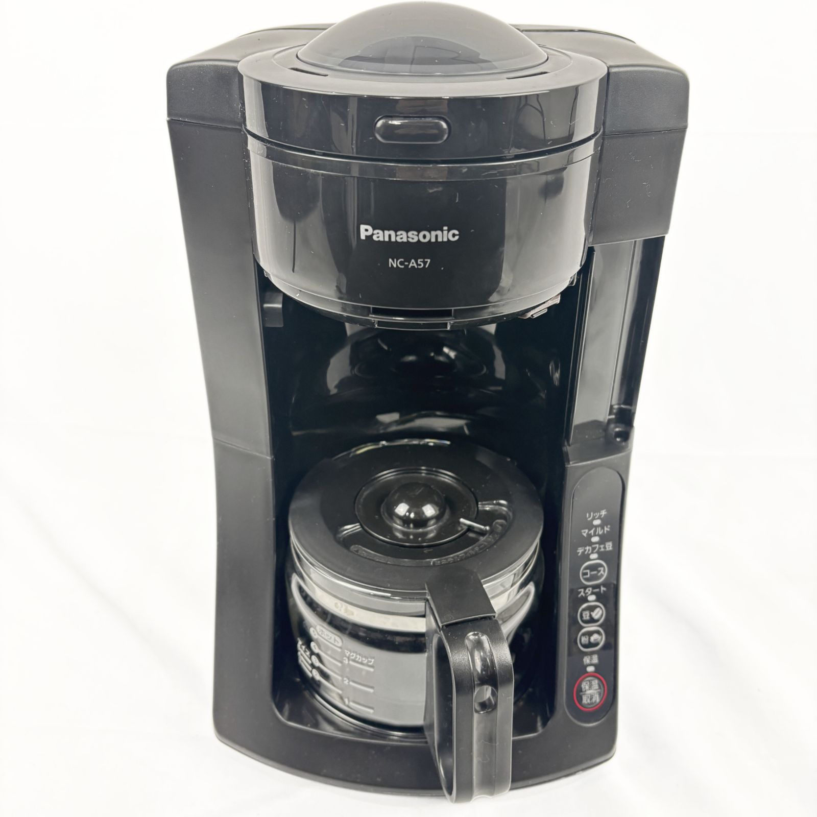 Panasonic 沸騰浄水コーヒーメーカー NC-A57-K 2024年製 動作確認済み