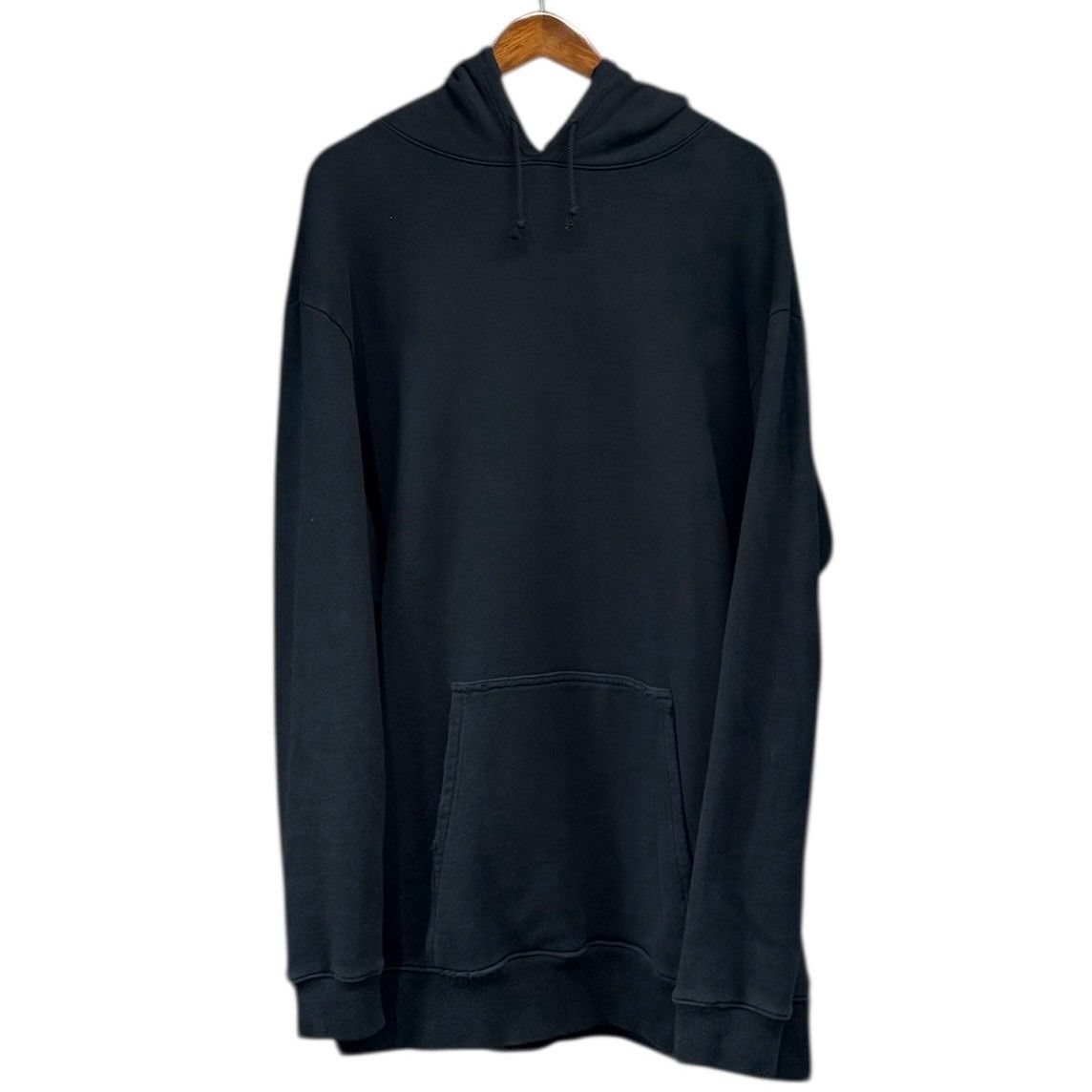 Yohji Yamamoto POUR HOMME ヨウジヤマモトプールオム 21SS FLEECE VINTAGE HOODIE ダメージ加工パーカー HD-T33-085 3 ブラック 15275 Yohji Yamamoto POUR HOMME ヨウジヤマモトプールオム 21SS FLEECE