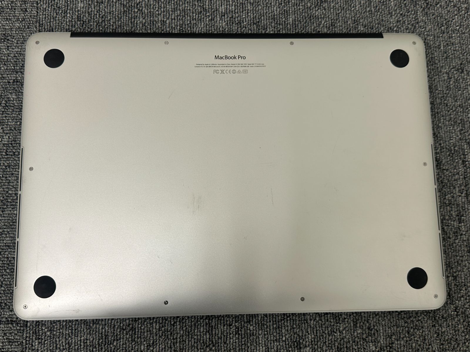 MacBook Pro 15 A1398 ジャンク 部品取り 16GB - メルカリ