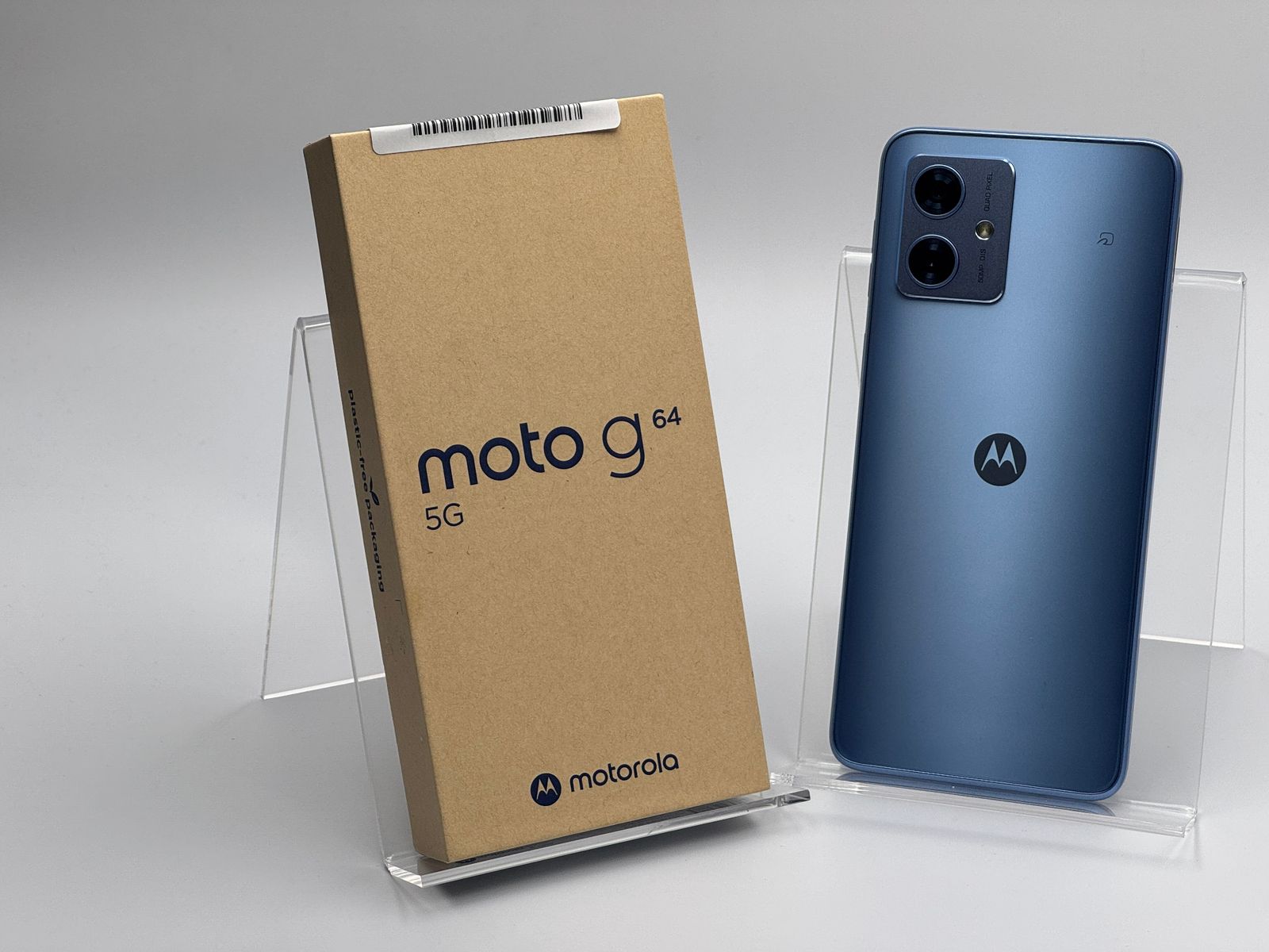 moto g64 5G 画面割れ中古D シルバーブルー SIMフリー - メルカリ