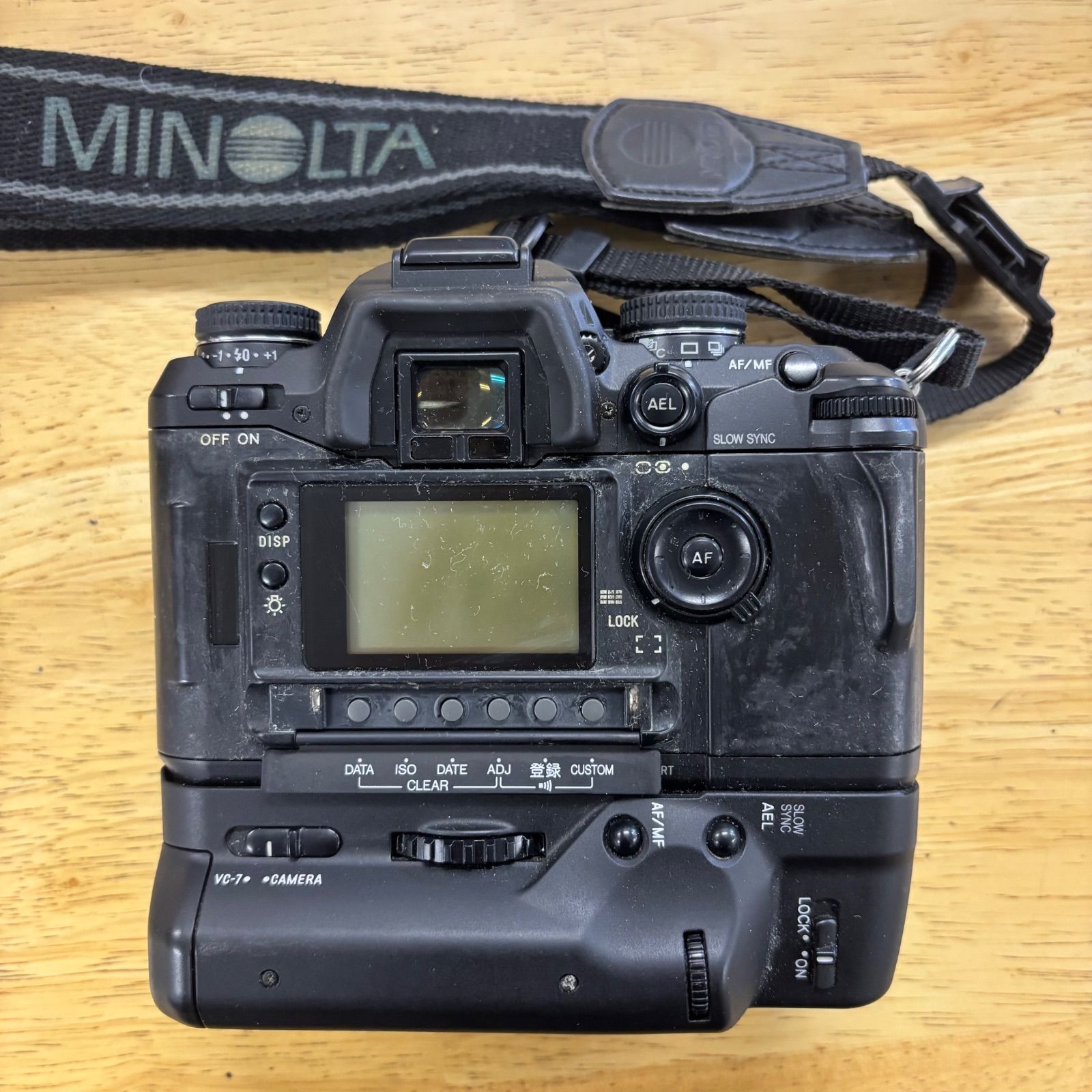 希少・名機】 ミノルタ MINOLTA α-7 / α7 ボディ + VC-7 縦位置