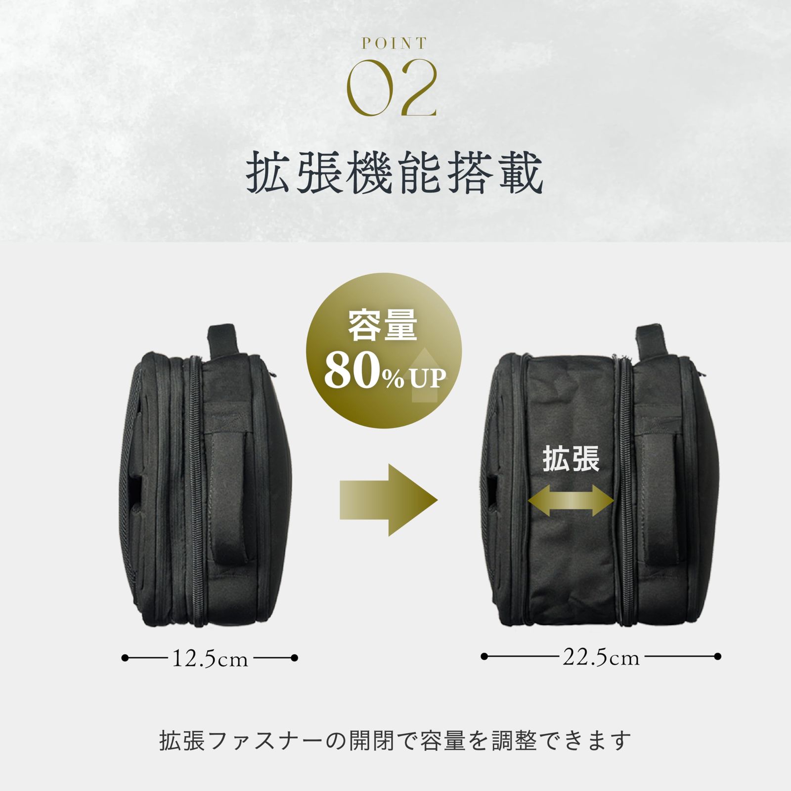 グレヴィオ] ビジネスリュック 2way 3way 薄型 大容量 拡張機能付き 撥 