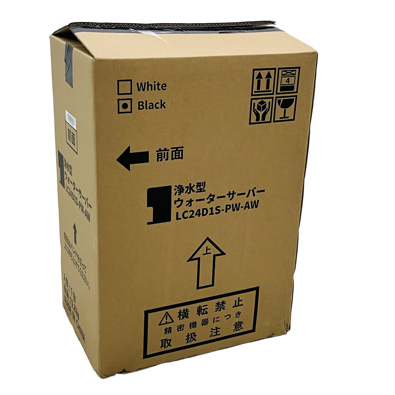 新品 未開封 浄水型ウォーターサーバー LC24D1S-PW-AW ブラック Locca 卓上浄水型ウォーターサーバー LC24D1S-PW-AW - メルカリ