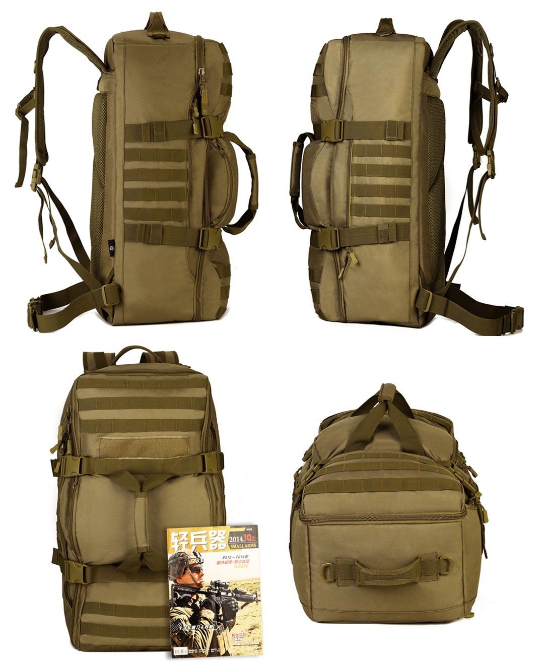 Phoenix Ikki 60L 大容量 3WAY 選べる4色 迷彩 多ポケット Amazon | [PHOENIX IKKI] 60L 大容量 3WAY 選べる4色 迷彩 多ポケット