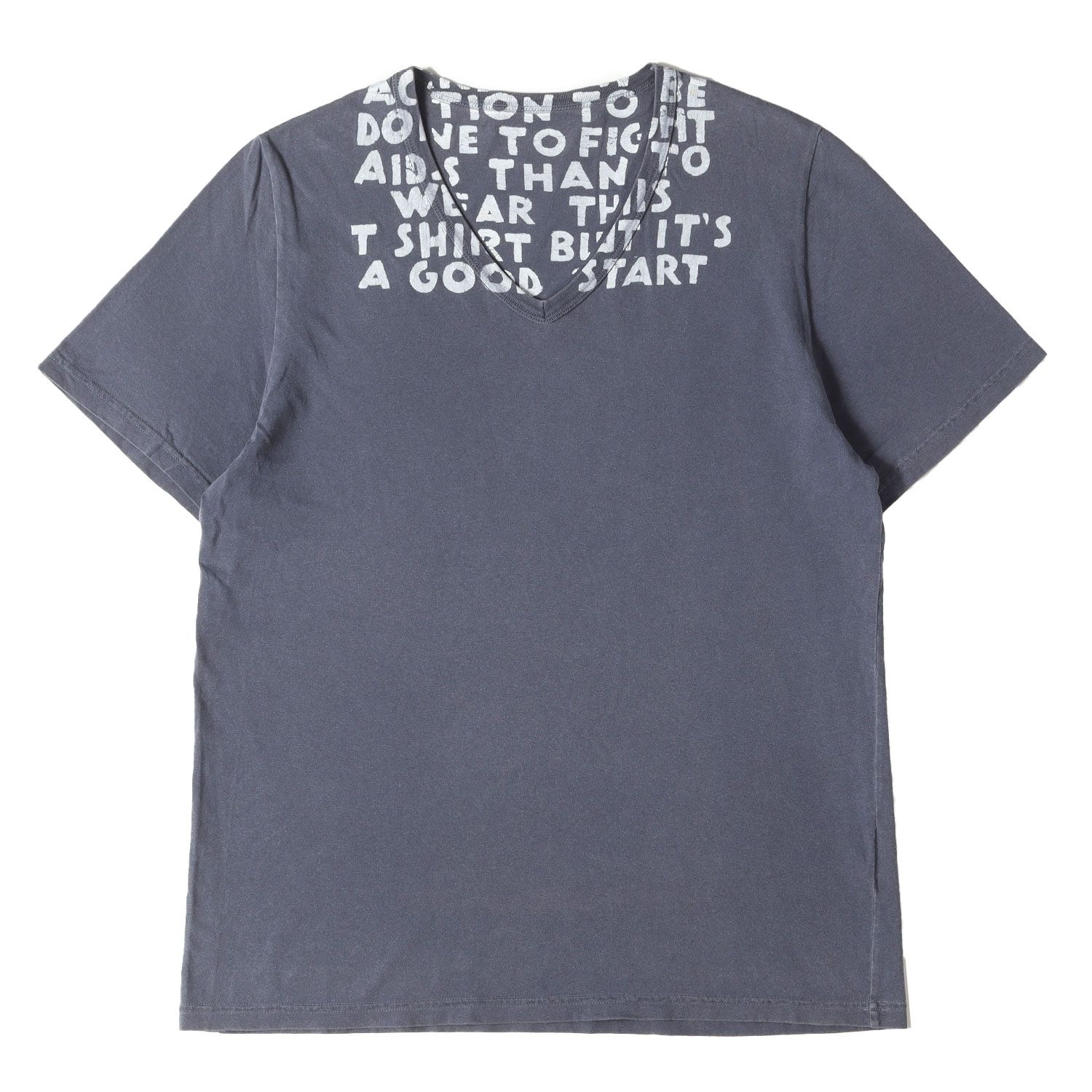 Maison Martin Margiela メゾンマルタンマルジェラ Tシャツ チャコール 