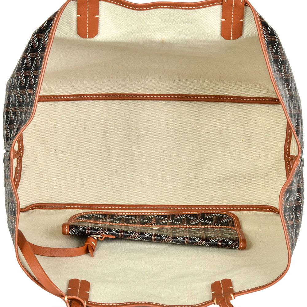 ゴヤール GOYARD サンルイ PM トートバッグ PVCコーティングキャンバス 