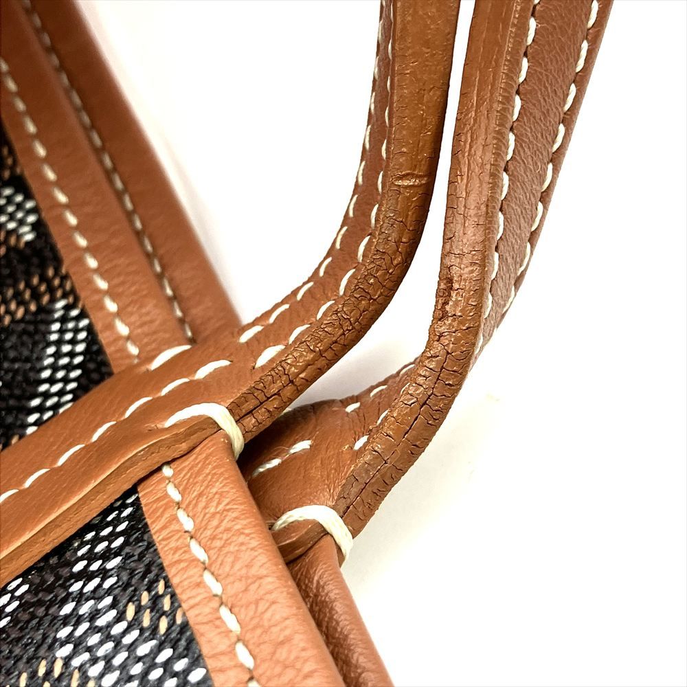 ゴヤール GOYARD サンルイ PM トートバッグ PVCコーティングキャンバス 