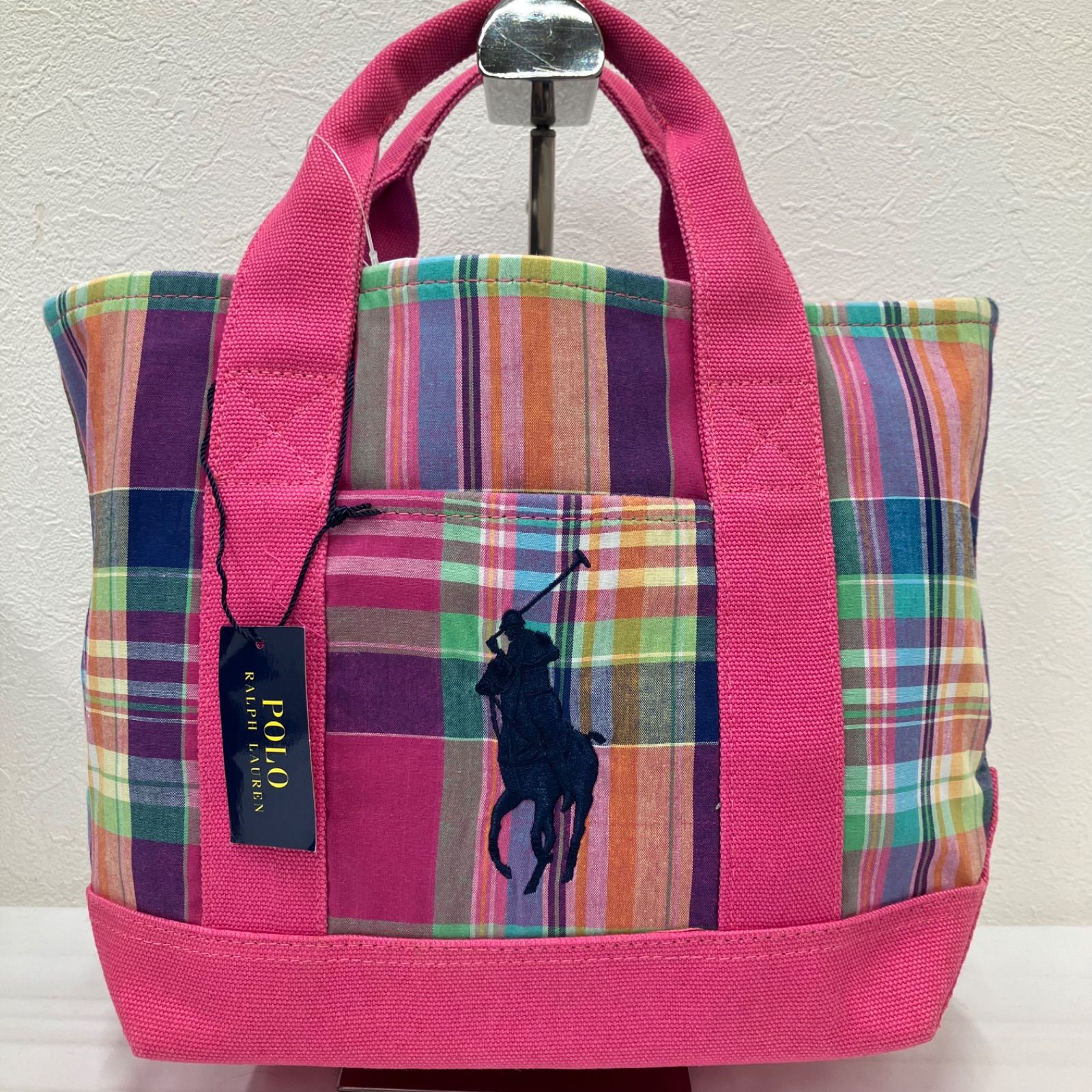 909 POLO RALPH LAUREN ポロラルフローレン トートバッグ ハンドバッグ 