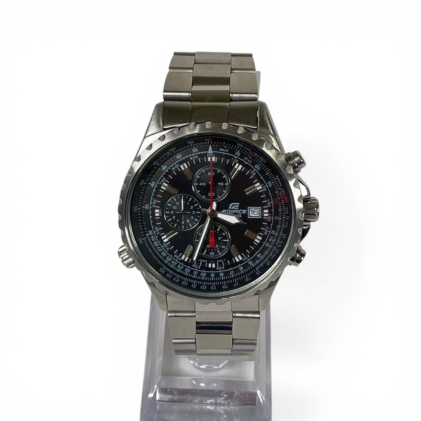 CASIO カシオ 腕時計 クォーツ EDIFICE エディフィス アナログ クロノ