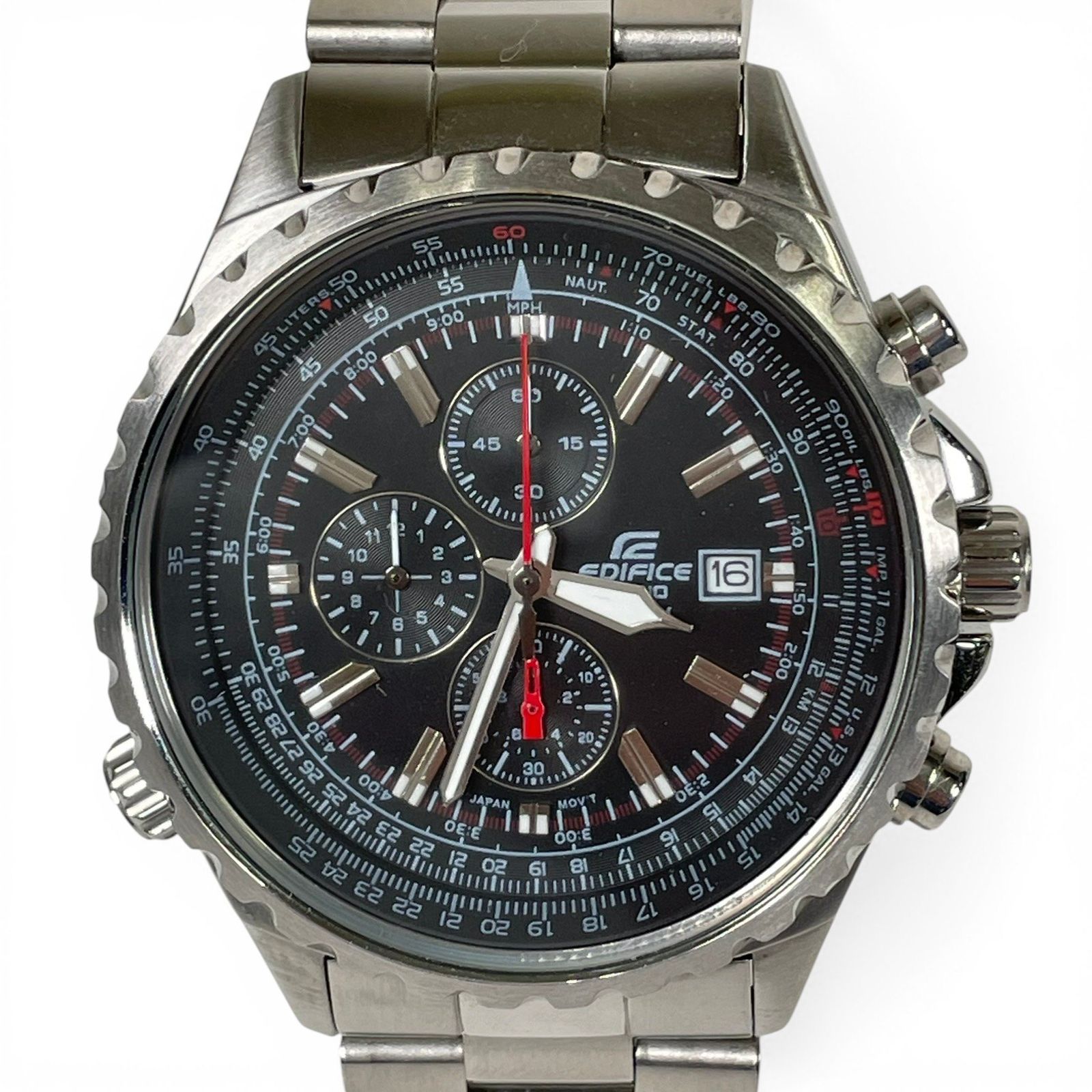 CASIO カシオ 腕時計 クォーツ EDIFICE エディフィス アナログ クロノ