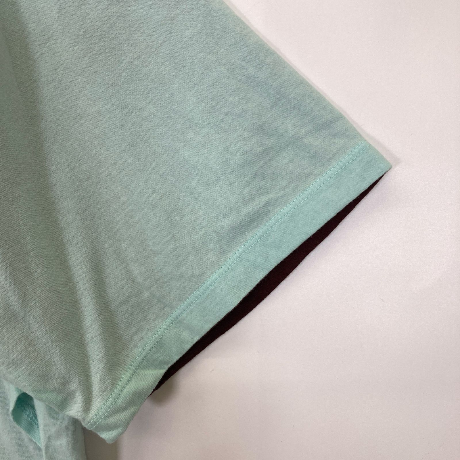 UNDERCOVER アンダーカバー ミント×ブラウン レイヤードTシャツ 2 