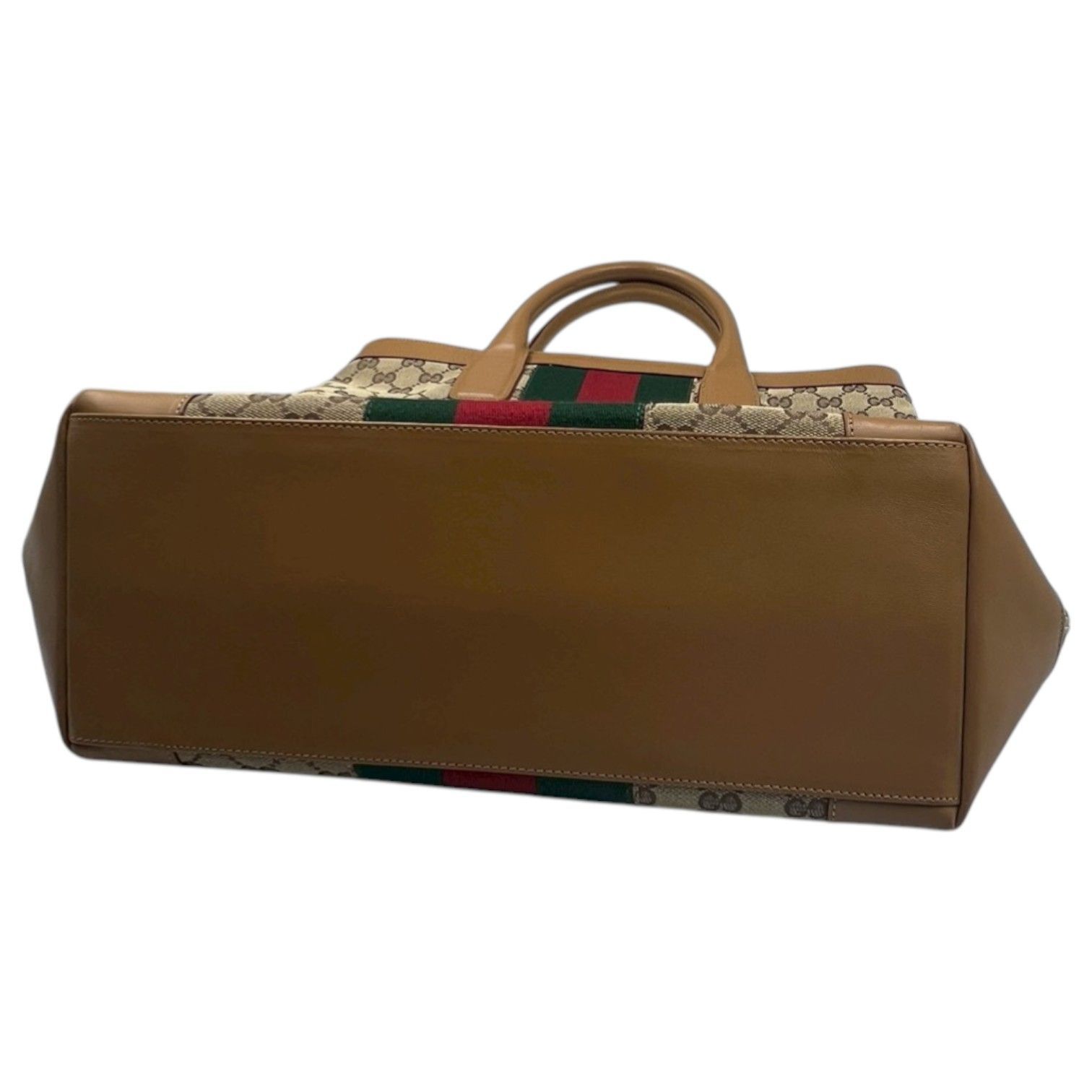 GUCCI グッチ GGキャンバス トートバッグ ブラウン 002-1093 GUCCI