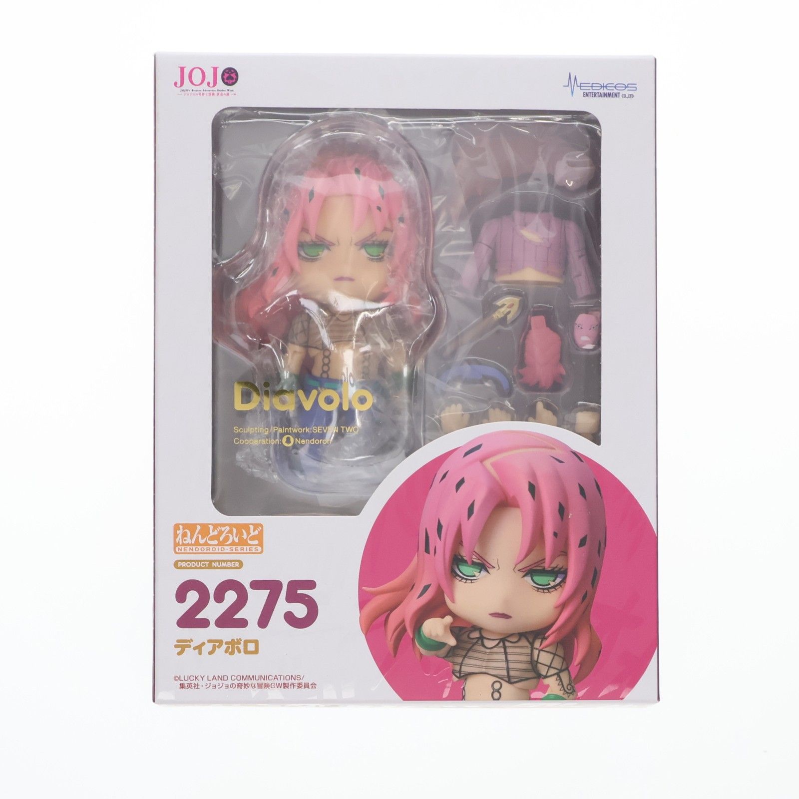 ねんどろいど 2275 ディアボロ TVアニメ『ジョジョの奇妙な冒険 黄金の