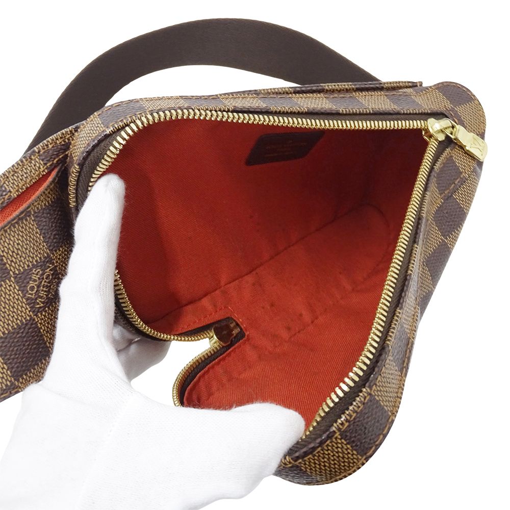 ルイヴィトン ダミエ ジェロニモス ボディバック ブラウン メンズ LOUIS VUITTON（ルイ・ヴィトン） ボディバッグ ウエストバッグ