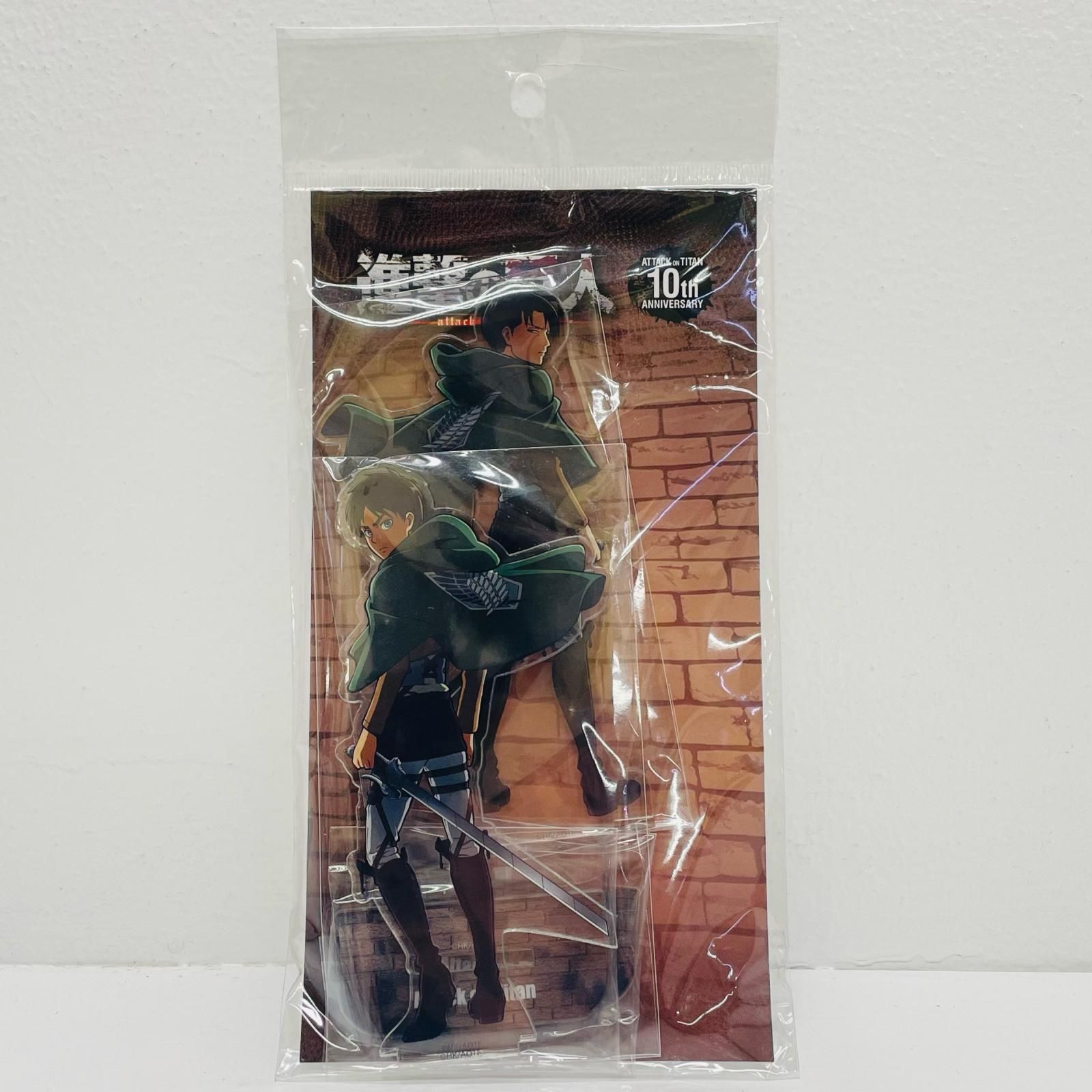 飾磨店】 中古 エレン・イェーガー＆リヴァイ・アッカーマン アクリル 