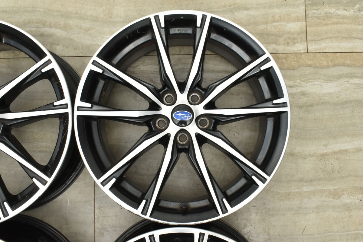 交換用に】スバル BRZ 純正 17in 7J +48 PCD100 ホイールのみ 4本
