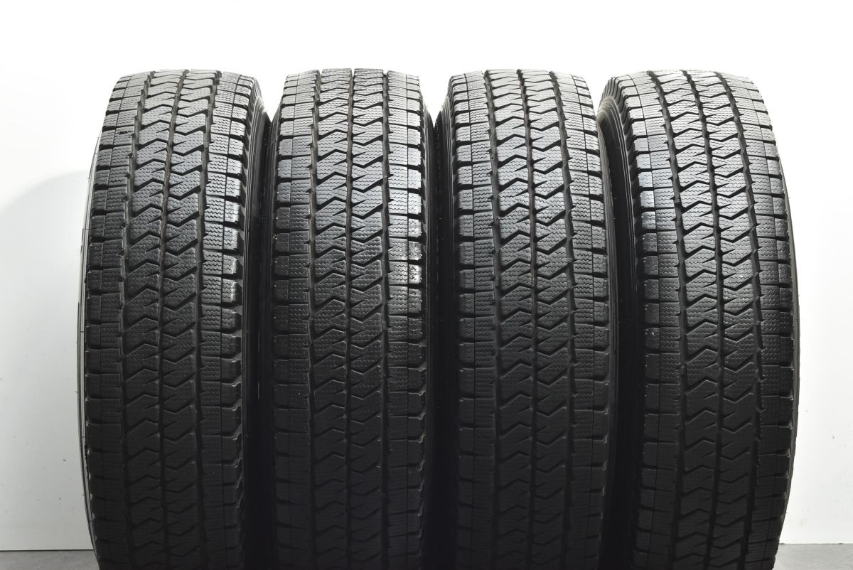 バリ溝】スチールホイール 15in 6J +20 PCD139.7 ブリヂストン