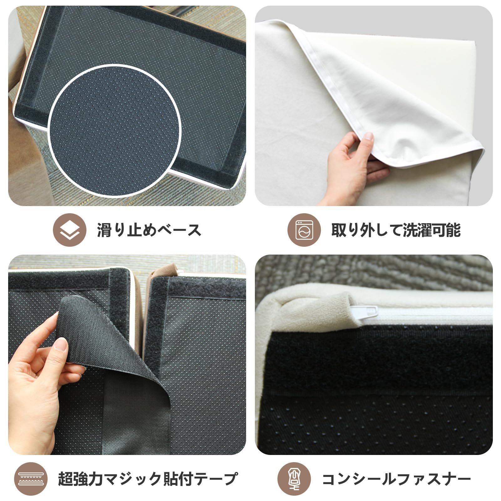 BanaSuper アスレチック ソフトブロック ソファとして使用可能 布製