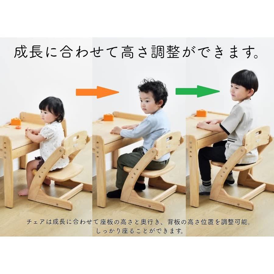 大和屋 キッズデスク 引き出し付き yamatoya デスク＆チェアセット 