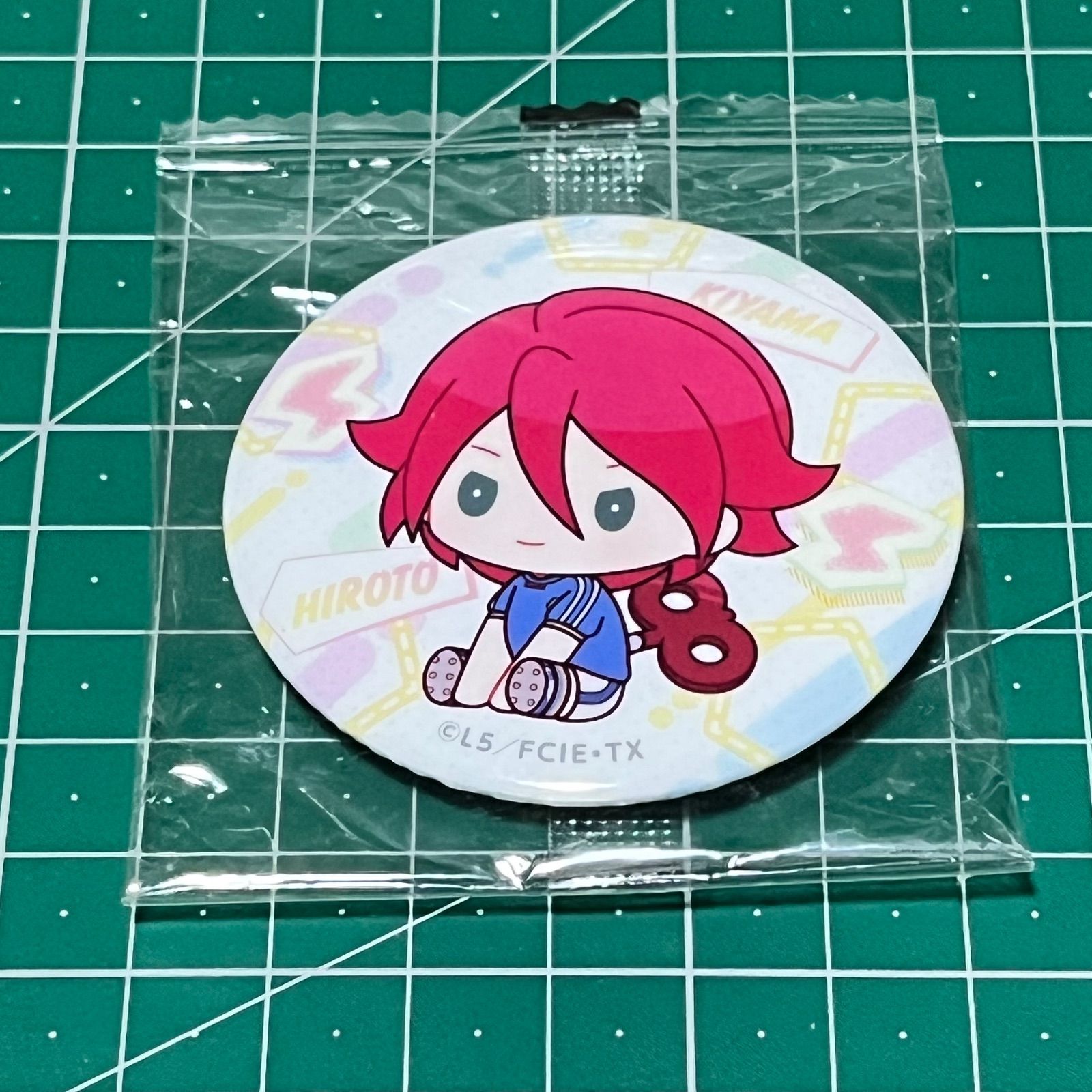 イナズマイレブン ねじまき 缶バッジ 基山ヒロト - メルカリ