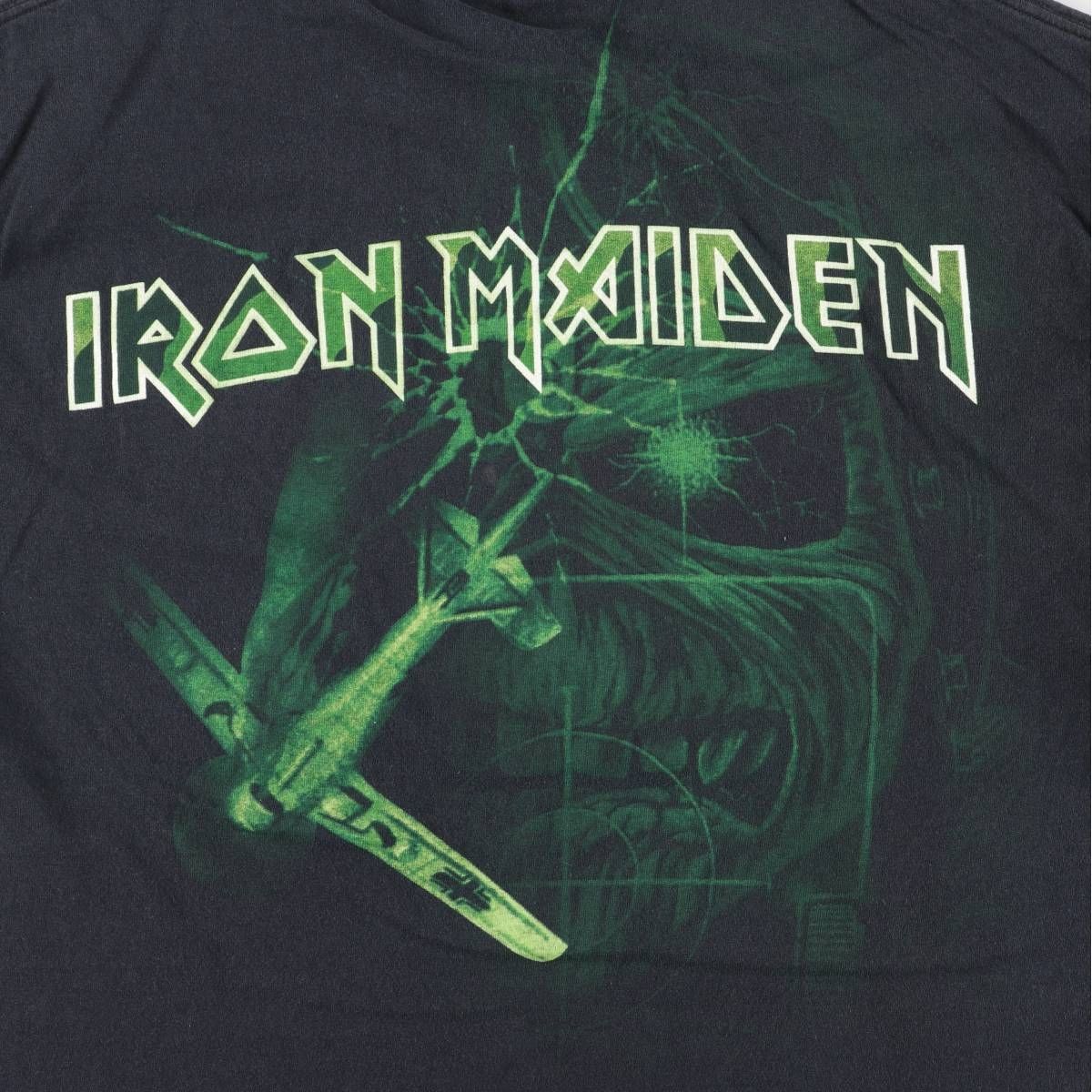 古着 90~00年代 ヘインズ Hanes IRON MAIDEN アイアンメイデン バンドT 