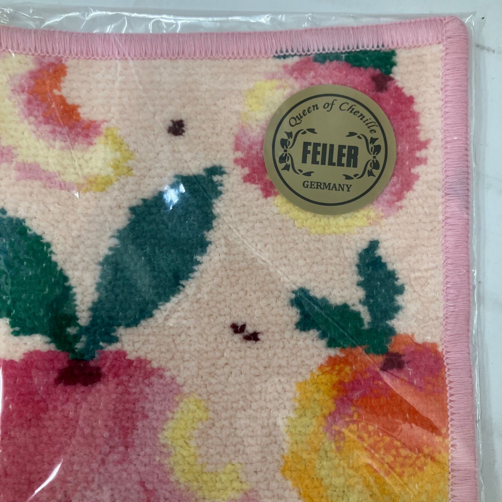 754 新品 FEILER フェイラー ちいかわコラボ ピーチドット ハンカチ