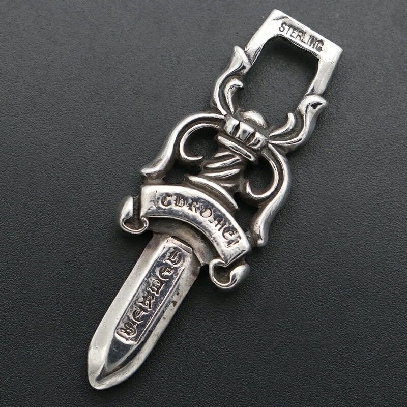 インボイス写付属】Chrome Hearts クロムハーツ ダガーペンダント 