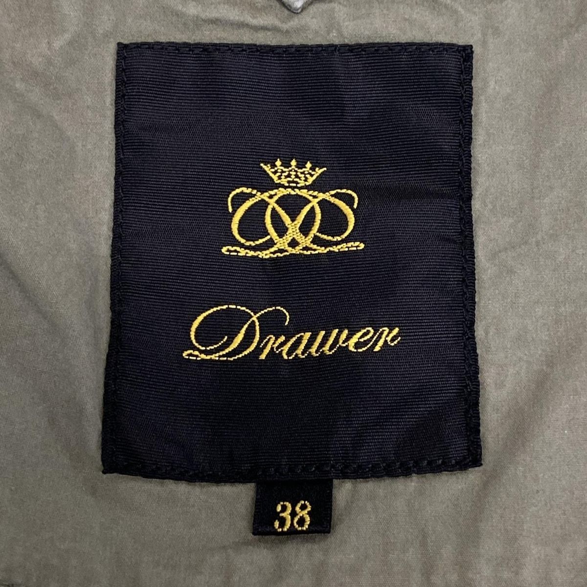 Drawer ドゥロワー ブルゾン 42 Drawer(ドゥロワー) ブルゾン サイズ38 M レディース - カーキ 長袖/春