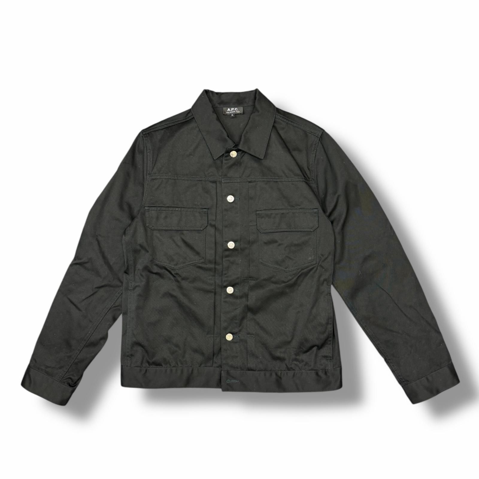 メンズ A.P.C. Ron Herman別注 トラッカージャケット デニムジャケット 