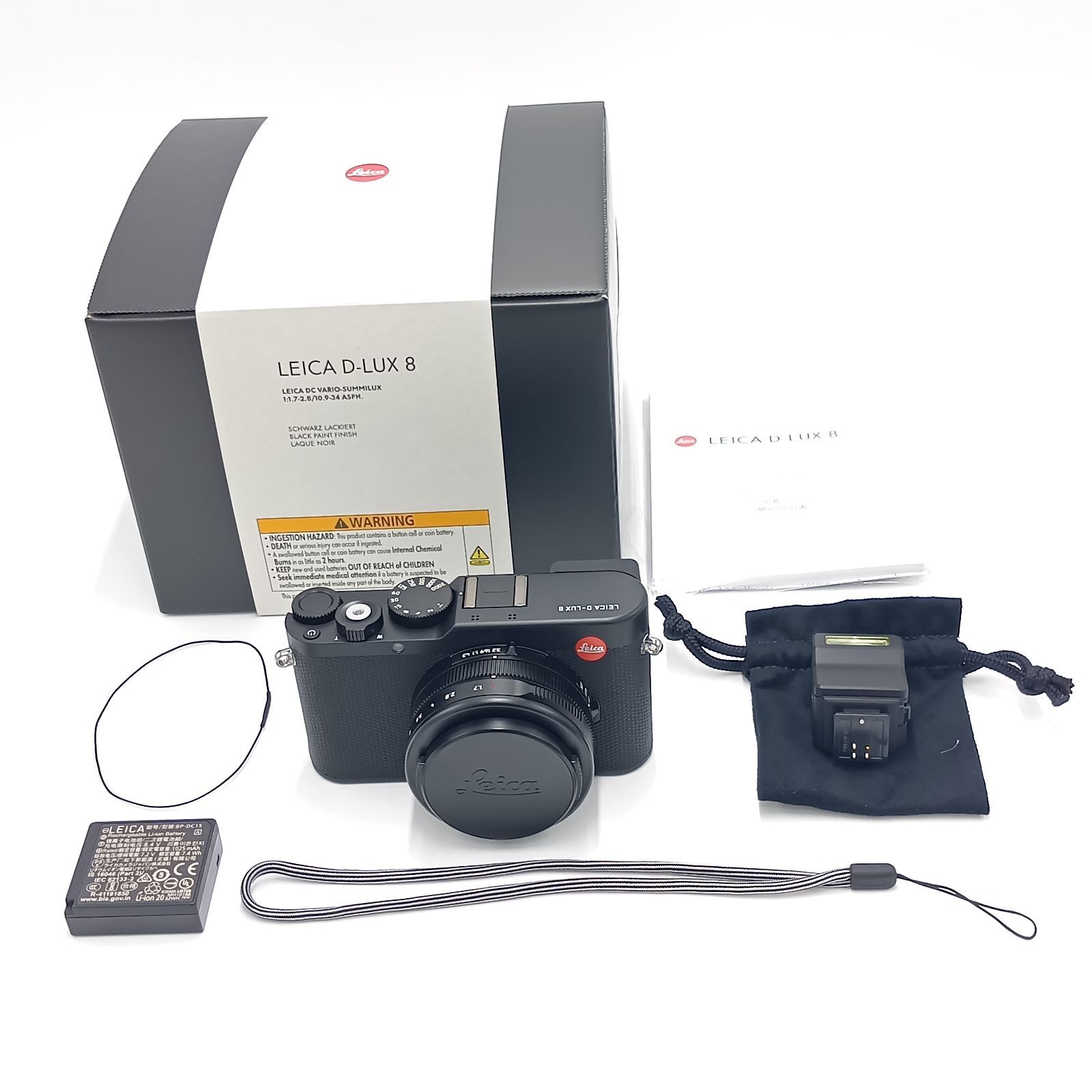 中古-美品| Leica D-LUX8 19191 Ver.1.7 主要言語対応 | Serial 