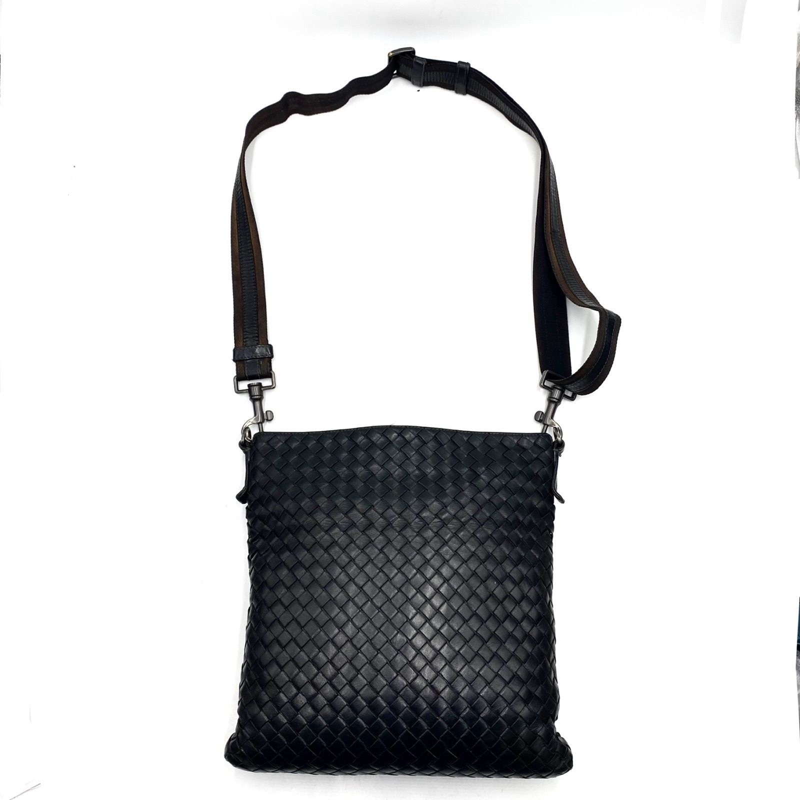 極上レザー BOTTEGA VENETA ボッテガヴェネタ イントレチャート 