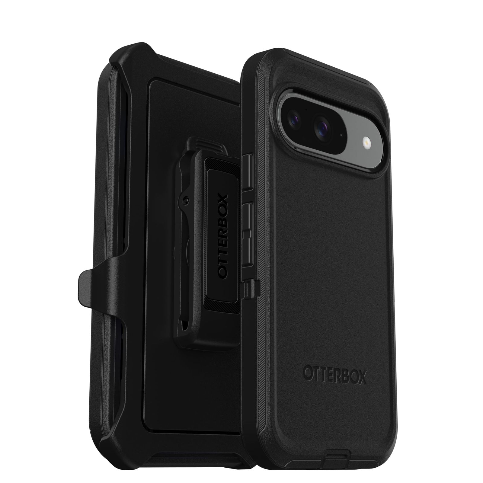 【OtterBox】全米No1ブランド 軍事規格の7倍の強度 Google Pixel 9/Pixel 9 Pro用 耐衝撃 衝撃吸収 米軍MIL規格 ケース Defender ブラック 【国内正規品】 〔オッターボックス〕