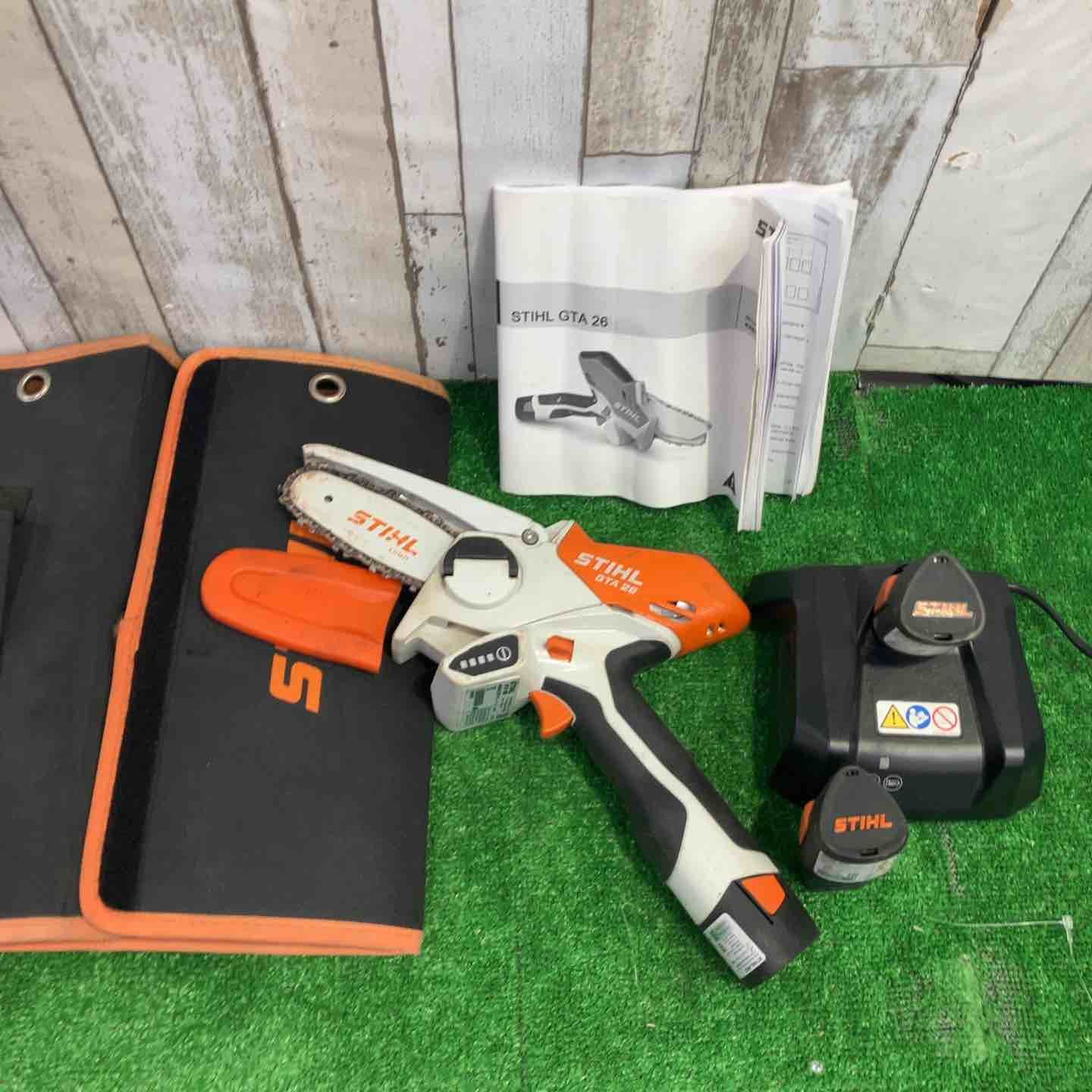 ◇STIHL/スチール バッテリーガーデンカッター チェーンソー GTA26 