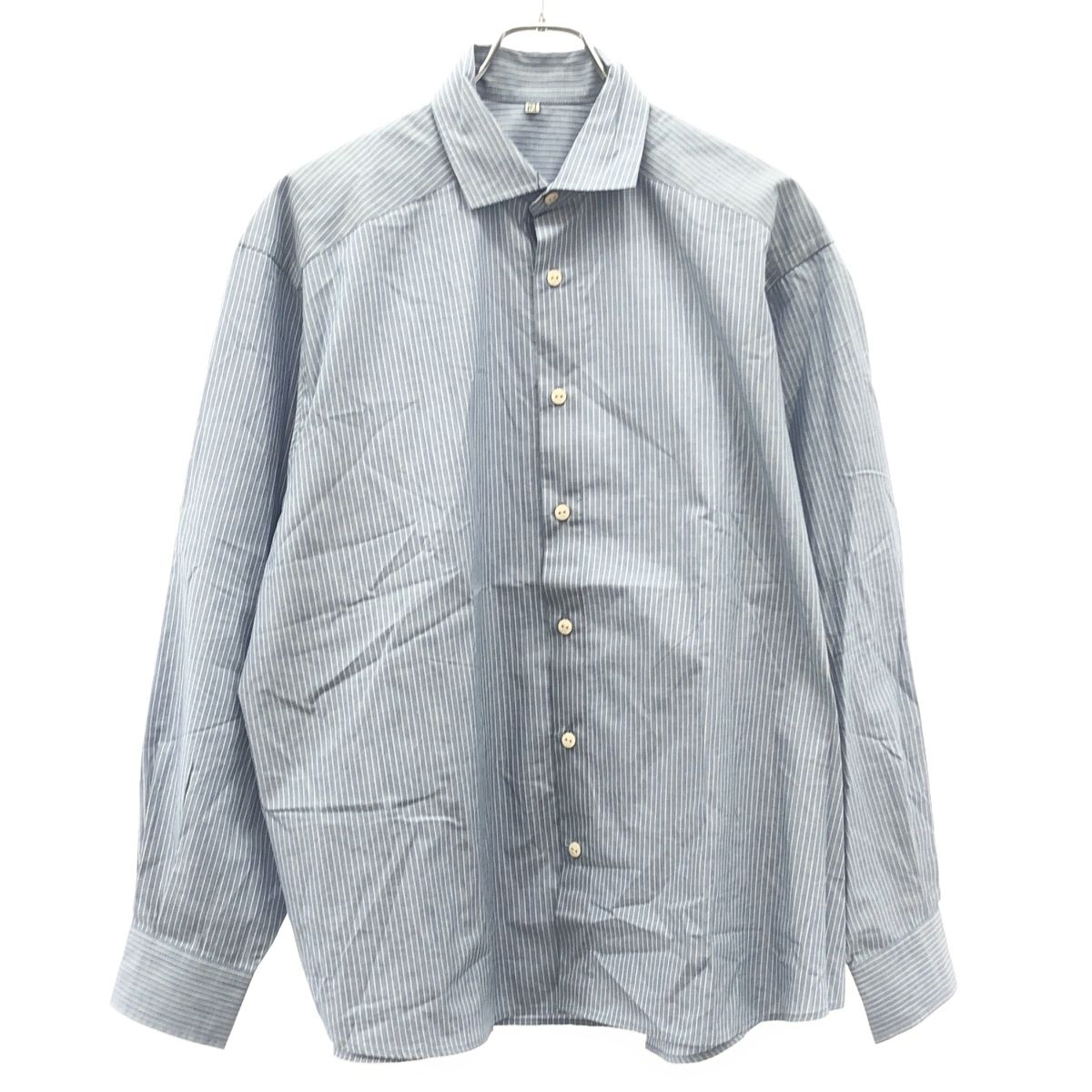 レディース BASERANGE ベースレンジ 26SS CLAUDE SHIRT ストライプ 