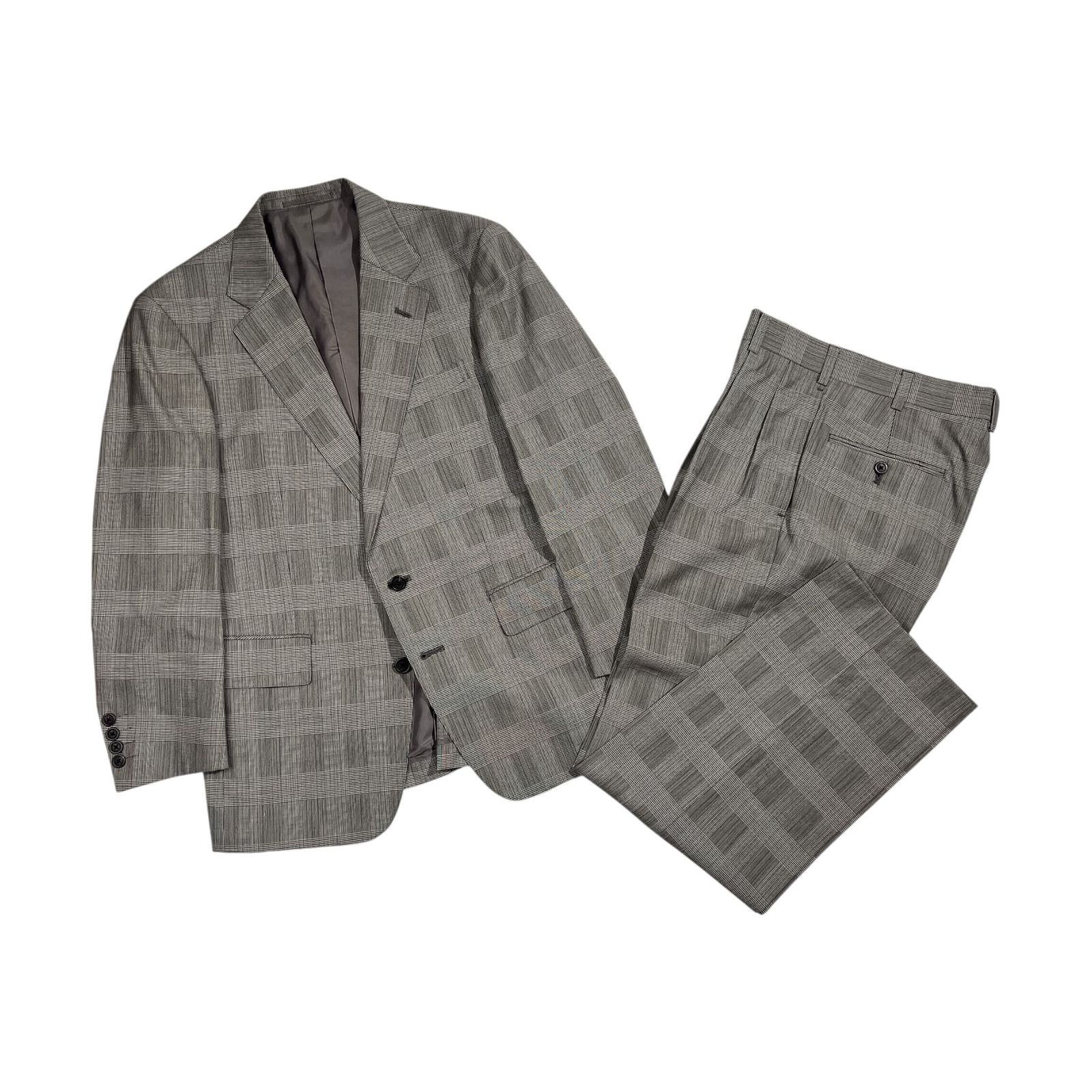 J.PRESS グレンチェック スーツ New England Model 上下 J.PRESS ジェイプレス NEW ENGLAND MODEL グレンチェック